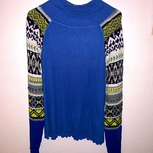 FREE PEOPLE Knotted sleeve top